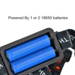 Farol de cabeça - lanterna de zoom - tocha - 3 lâmpada de LED XML-T6