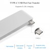 5 em 1 USB 3 Hub Multi Tipo C Splitter Leitor de cartão de adaptador
