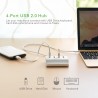 Ugreen USB C HUB 4 portas Super Speed Interface Splitter