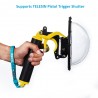 TELESIN 6" Waterproof Case Floating Trigger for GoPro Hero 4 3 3+ Lens Dome Cover HousingAccessories