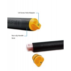 TELESINAS 6" Acionador de flutuação de caso impermeável para GoPro Hero 4 3 3 + caixa de capa de cúpula de lente