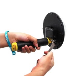 TELESINAS 6" Acionador de flutuação de caso impermeável para GoPro Hero 4 3 3 + caixa de capa de cúpula de lente