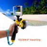 TELESINAS 6" Acionador de flutuação de caso impermeável para GoPro Hero 4 3 3 + caixa de capa de cúpula de lente
