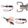 Stainless Steel Lock Fishing Lure Tackle Fish Lip GripperTools