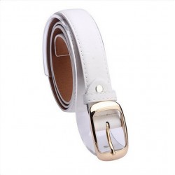 Moda Metal fivela de cinto de couro