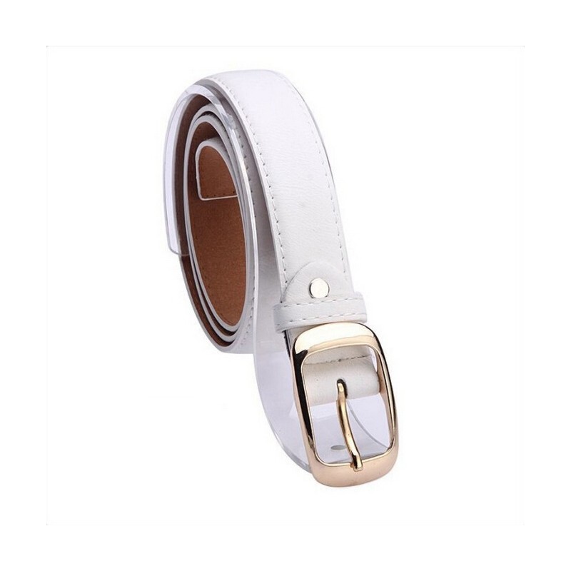 Moda Metal fivela de cinto de couro