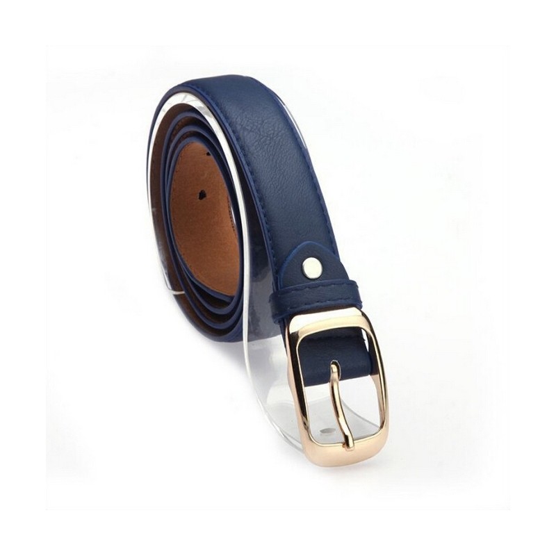 Moda Metal fivela de cinto de couro