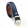 Moda Metal fivela de cinto de couro