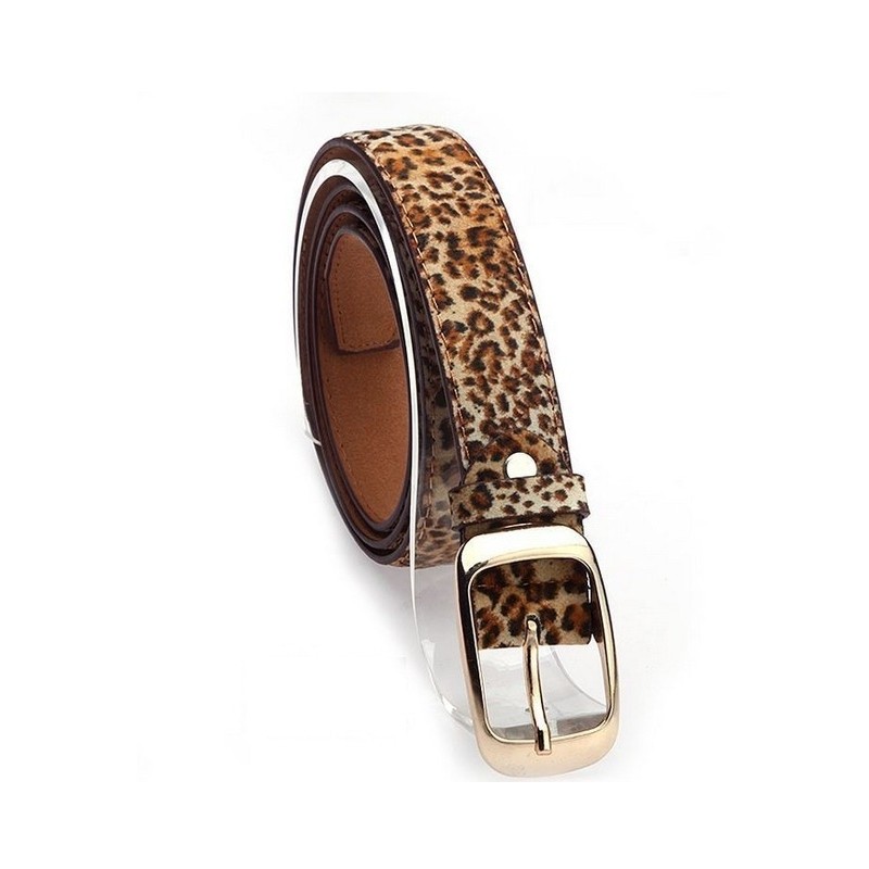 Fashion Metal Buckle Leather BeltBelts
