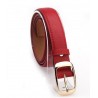Moda Metal fivela de cinto de couro