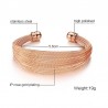 Pulseira de punho multicamada