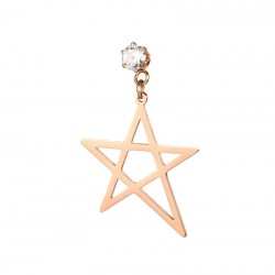 Asymmetry Star String Long EarringsEarrings