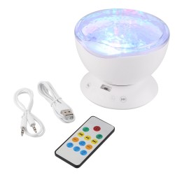 Ocean waves - starry sky - USB LED night light - projectorDecoration