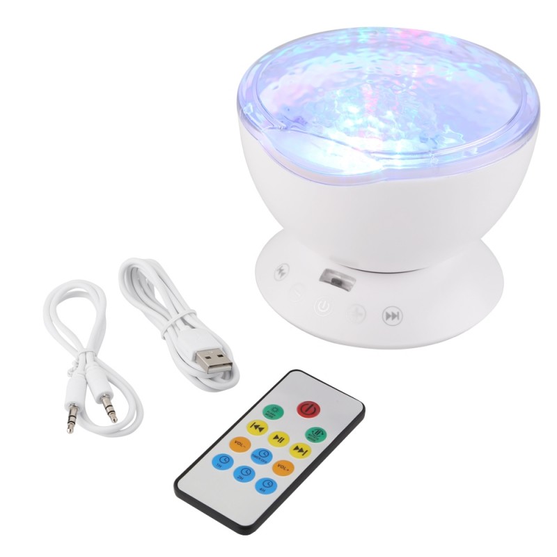 Ocean waves - starry sky - USB LED night light - projectorDecoration