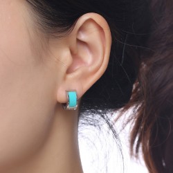 Brincos pequenos aros de prata