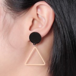 Asymmetrical geometric stud earringsEarrings