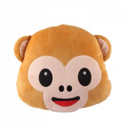 Macaco de pelúcia - travesseiro da cadeira - brinquedo