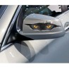 3D olhos de gato espreitando - adesivo de carro de vinil - impermeável