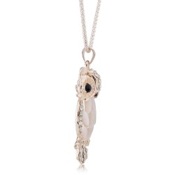 Crystal owl pendant necklaceNecklaces