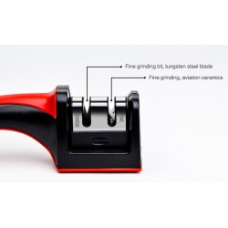Profissional diamante tungstênio carboneto de aço cerâmica faca afiada
