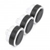 Botão de interruptor de controle de calor A / C para Ford Focus 2 MK2/Focus 3 MK3/ Mondeo 3pcs