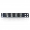 Pulseira de couro Stud Rivet de quatro linhas Unisex