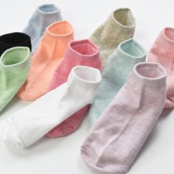 Doces cores algodão meias 10 pares