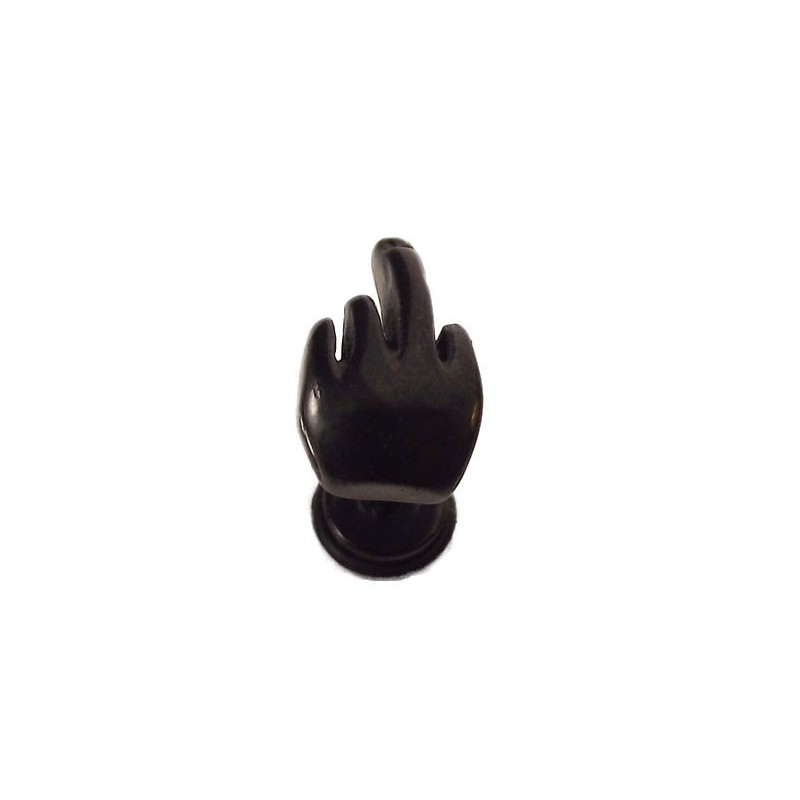 Brinco de dedo médio - aço inoxidável