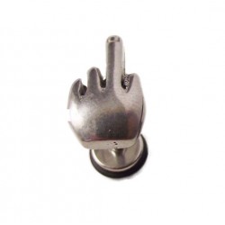 Brinco de dedo médio - aço inoxidável