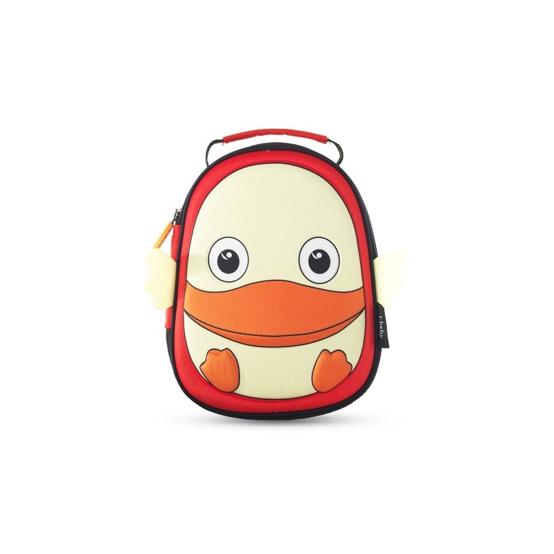 Mochila impermeável do bebê do projeto animal 3D com arnês seguro