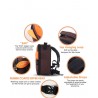 3D Animal Design Baby Kids Waterproof Backpack With Safe HarnessKids