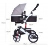 Duas vias Stroller Pram do bebê 0-3 anos