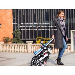 Duas vias Stroller Pram do bebê 0-3 anos
