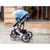 Duas vias Stroller Pram do bebê 0-3 anos