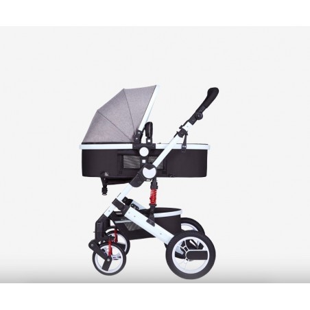 Duas vias Stroller Pram do bebê 0-3 anos