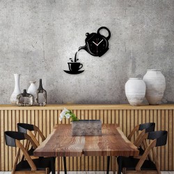 Coffee Tea Cup Shape Wall ClockClocks