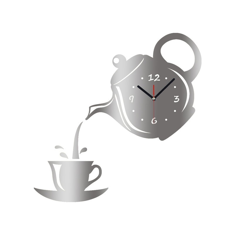 Coffee Tea Cup Shape Wall ClockClocks