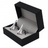 Aircraft Avião Cufflinks