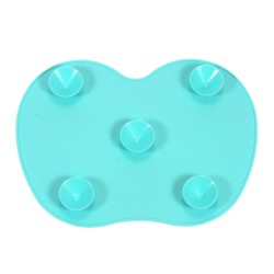 Almofada de limpeza de escova de silicone