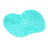 Almofada de limpeza de escova de silicone