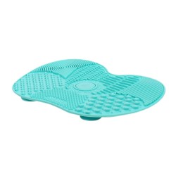 Almofada de limpeza de escova de silicone