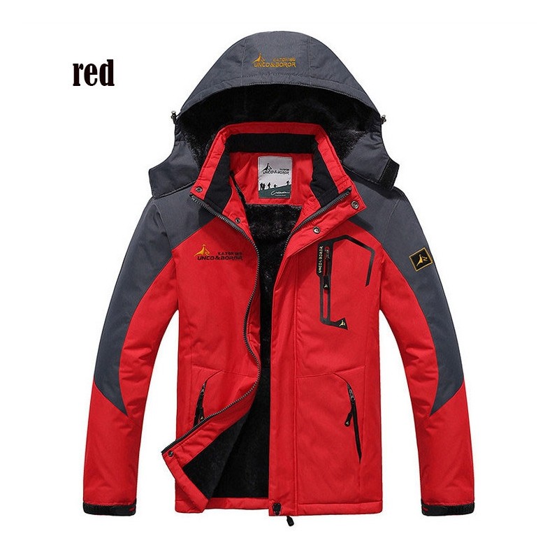 Water Resistant Windproof Thick Hooded Winter JacketJackets