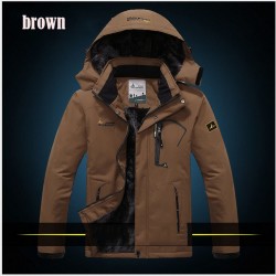 Water Resistant Windproof Thick Hooded Winter JacketJackets