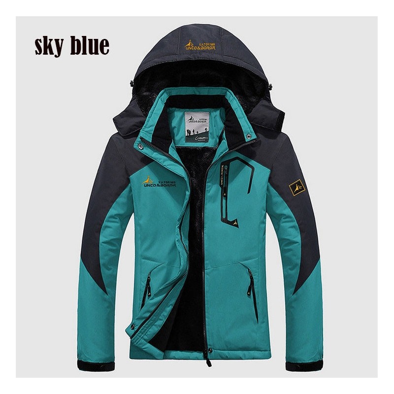 Water Resistant Windproof Thick Hooded Winter JacketJackets