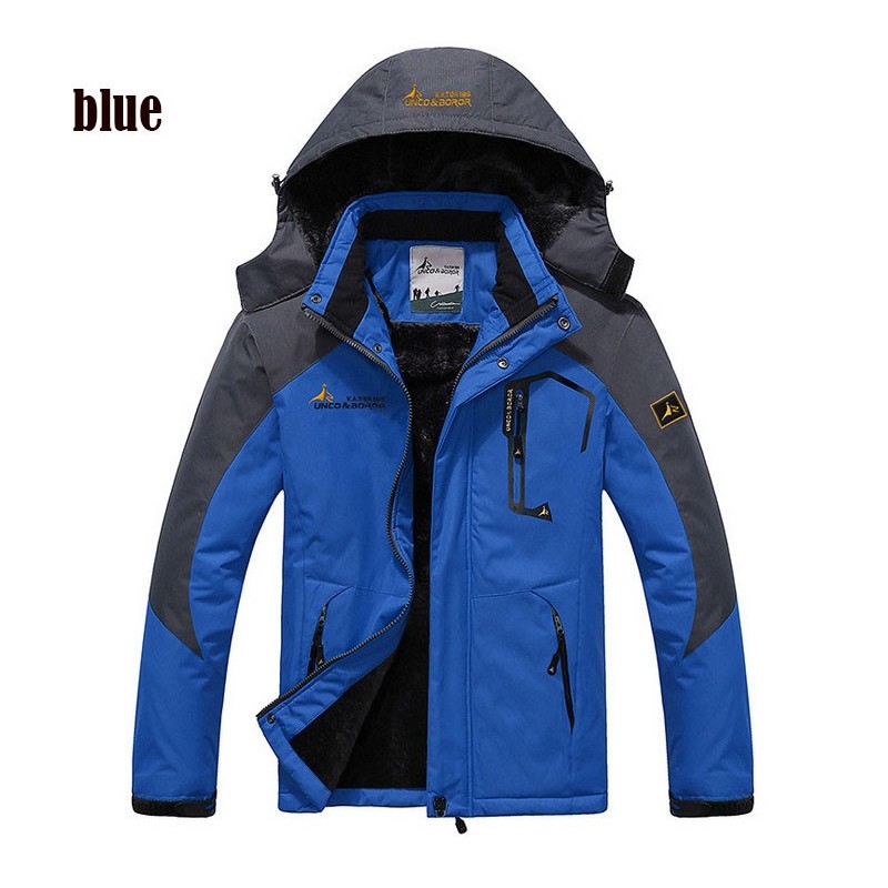 Water Resistant Windproof Thick Hooded Winter JacketJackets