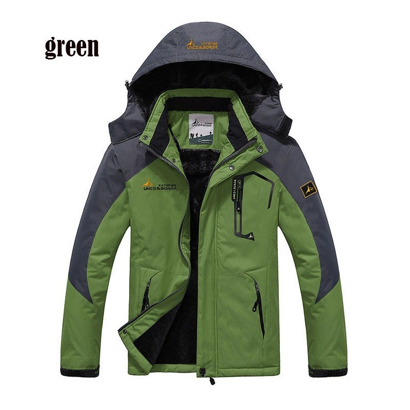 Resistente à água à prova de vento grosso casaco de inverno com capuz Resistente à água à prova de vento grosso casaco de inverno com capuz