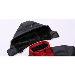 Water Resistant Windproof Thick Hooded Winter JacketJackets