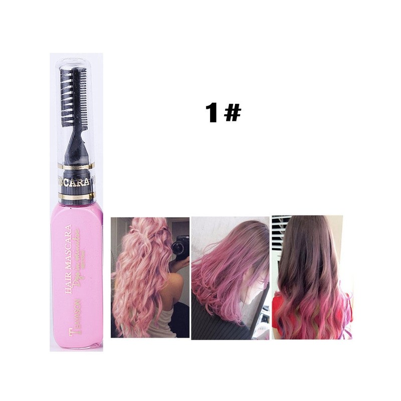 Long Lasting Pigment Dye Hair Color MascaraHair