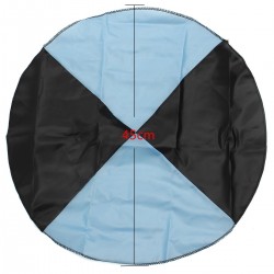 Paraquedas de mão com mini soldado - kite de brinquedo