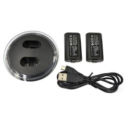 Xbox One Controller USB charger with led & 2 batteriesControllers